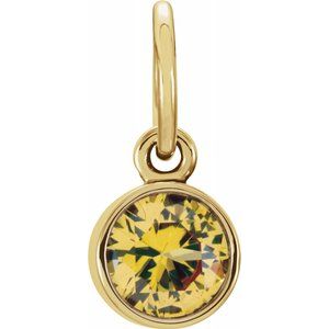 4mm Birthstone Charm - erin gallagher