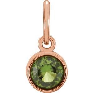 4mm Birthstone Charm - erin gallagher