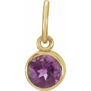 4mm Birthstone Charm - erin gallagher
