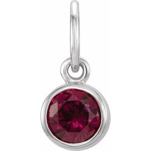 4mm Birthstone Charm - erin gallagher