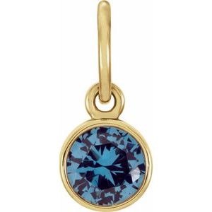 4mm Birthstone Charm - erin gallagher
