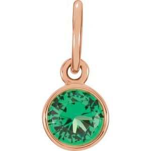 4mm Birthstone Charm - erin gallagher