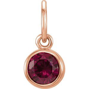 4mm Birthstone Charm - erin gallagher