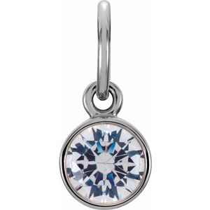4mm Birthstone Charm - erin gallagher