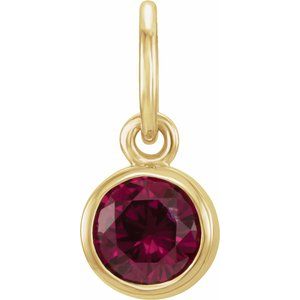 4mm Birthstone Charm - erin gallagher