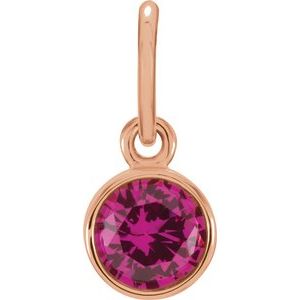 4mm Birthstone Charm - erin gallagher