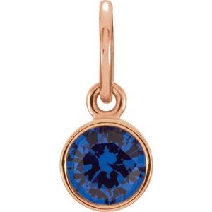 4mm Birthstone Charm - erin gallagher