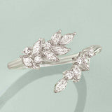 5/8CTW Wreath Diamond Wrap Ring - erin gallagher