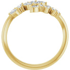5/8 CTW Wreath Diamond Wrap Ring - erin gallagher
