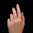 5/8 CTW Wreath Diamond Wrap Ring - erin gallagher