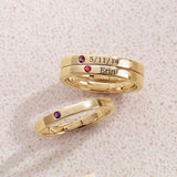 Stackable Birthstone Ring - erin gallagher