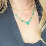 Alexis necklace - erin gallagher variant--Chrysoprase