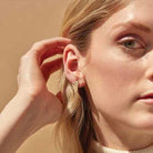 Angel Wing Diamond Earrings - erin gallagher