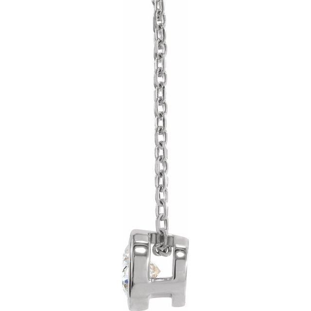 everyday diamond necklace in yellow gold variant--14K-white-gold