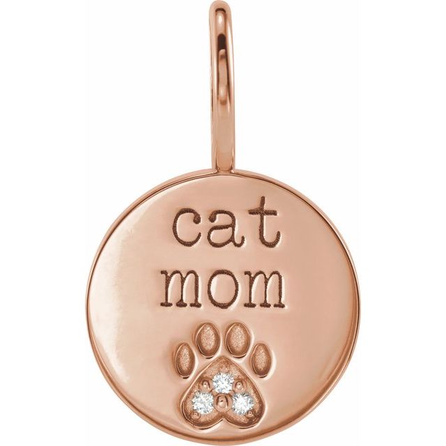 Cat Mom Charm - erin gallagher