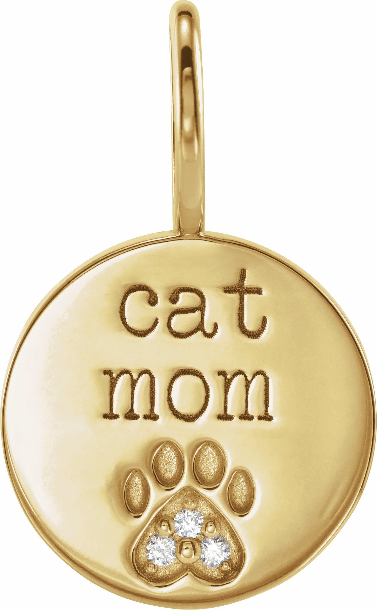 Cat Mom Charm - erin gallagher