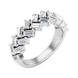 Chevron diamond band in 14K yellow gold with natural diamonds variant--14K-white-gold variant--7