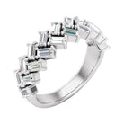 Chevron Diamond Band - erin gallagher