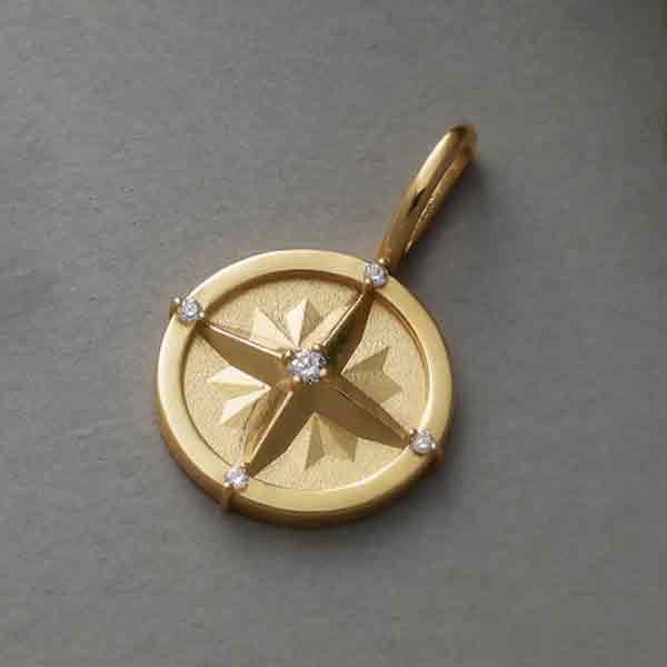 Compass Charm - erin gallagher