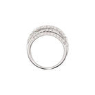 Criss-Cross Cocktail Diamond Ring - erin gallagher