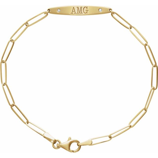 Damond ID Bracelet - erin gallagher