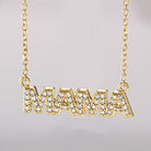 Diamond "Mama" Necklace - erin gallagher