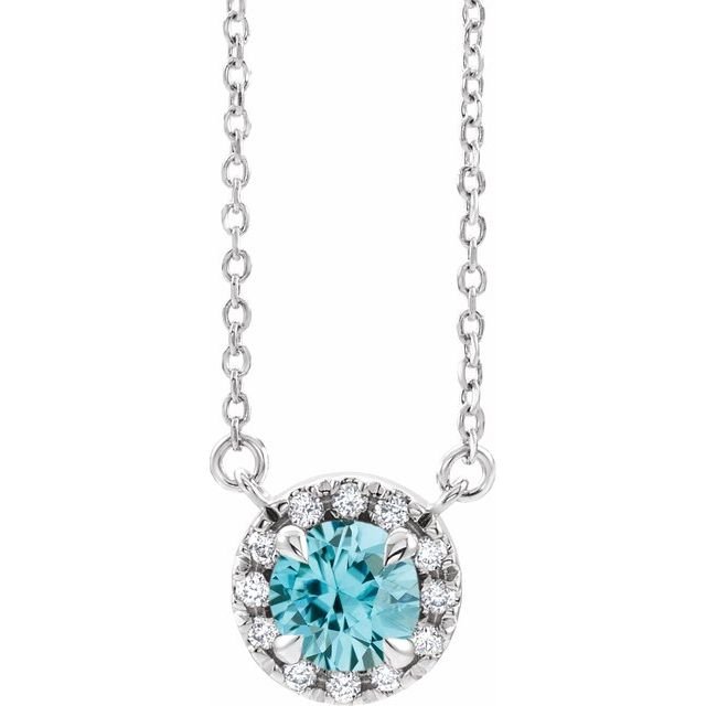 Diamond Zircon Necklace - erin gallagher