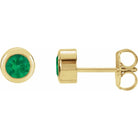 Emerald Stud Earrings - erin gallagher