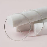 Endless Hoop Earring - erin gallagher(30mm) variant--Sterling-silver variant--L-30mm