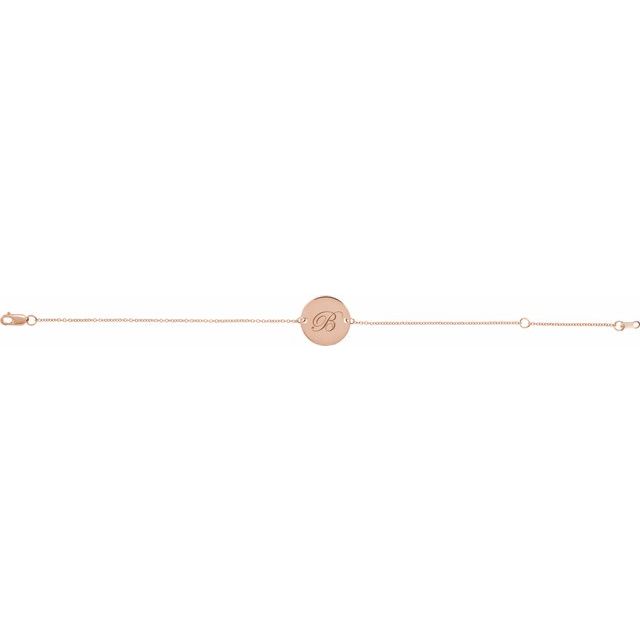 Engravable Disc Bracelet - erin gallagher