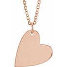 Engravable Heart Charm - erin gallagher