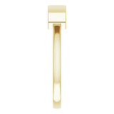 Engravable Stackable Ring - erin gallagher variant--14K-yellow-gold