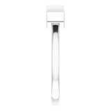 Engravable Stackable Ring - erin gallagher variant--Sterling-silver