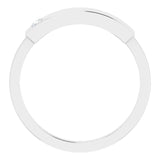 Engravable Stackable Ring - erin gallagher variant--14K-white-gold
