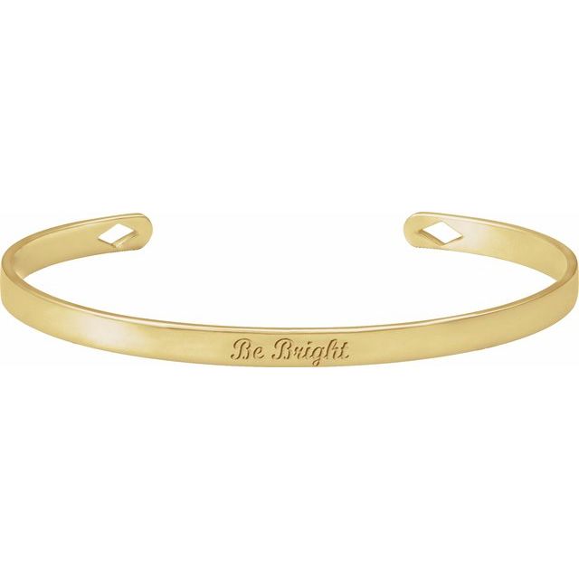 Engraved Cuff Bracelet - erin gallagher