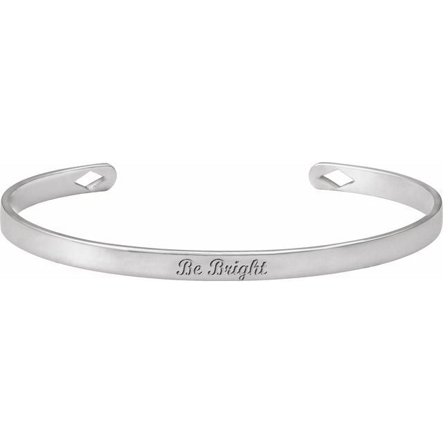 Engraved Cuff Bracelet - erin gallagher