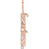 Fearless Charm - erin gallagher variant--14K-rose-gold