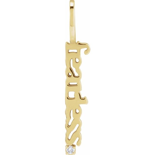 Fearless Charm - erin gallagher variant--14K-yellow-gold