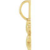Four Leaf Clover Charm - erin gallagher variant--14K-yellow-gold
