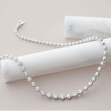 Graduated Diamond Tennis Necklace - erin gallagher variant--14K-white-gold