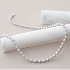 Graduated Diamond Tennis Necklace - erin gallagher