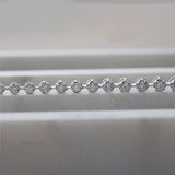 Graduated Diamond Tennis Necklace - erin gallagher variant--14K-white-gold