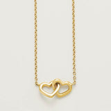 Interlocking Heart Necklace - erin gallagher