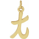 Lowercase Initial Charm - erin gallagher