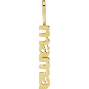 Mama Charm - erin gallagher variant--14K-yellow-gold