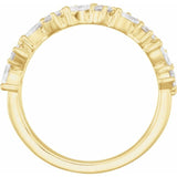 Marquise Diamond Anniversary Band - erin gallagher variant--14K-yellow-gold variant--Diamond-Lab variant--Diamond-Nat
