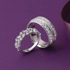 Marquise Diamond Anniversary Band - erin gallagher