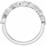 Marquise Diamond Anniversary Band - erin gallagher variant--14K-white-gold variant--Diamond-Lab variant--Diamond-Nat