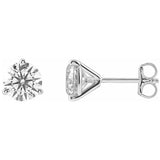 Martini-Set Diamond Studs - erin gallagher variant--14K-white-gold variant--2CT