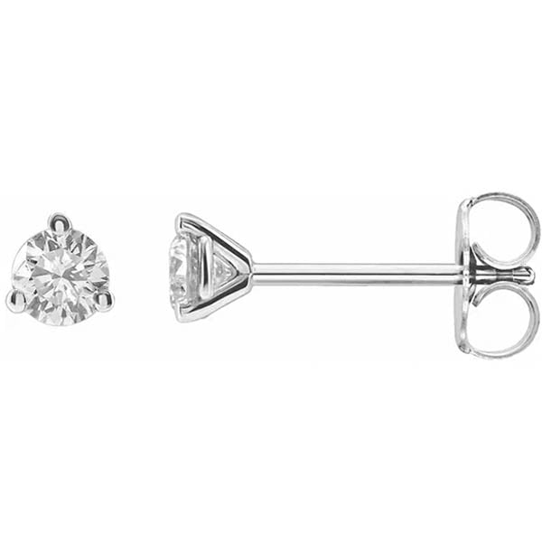 Martini-Set Diamond Studs - erin gallagher/4-CT variant--.25CT variant--14K-white-gold variant--.25CT